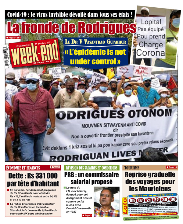 Week-end du 31 octobre 2021
