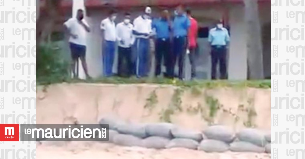 Devant l’hôtel Saint-Géran : des travaux de renforcement de la plage contestés