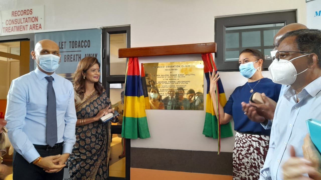 Montagne-Longue : Inauguration d’une Tobacco Cessation Clinic