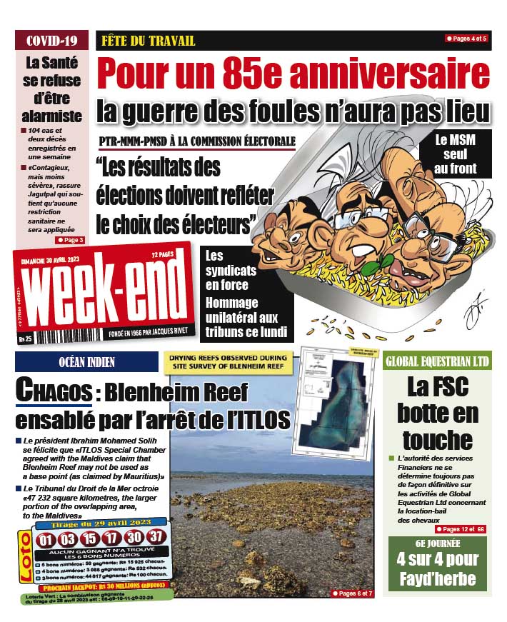 Week-End du 30 avril 2023