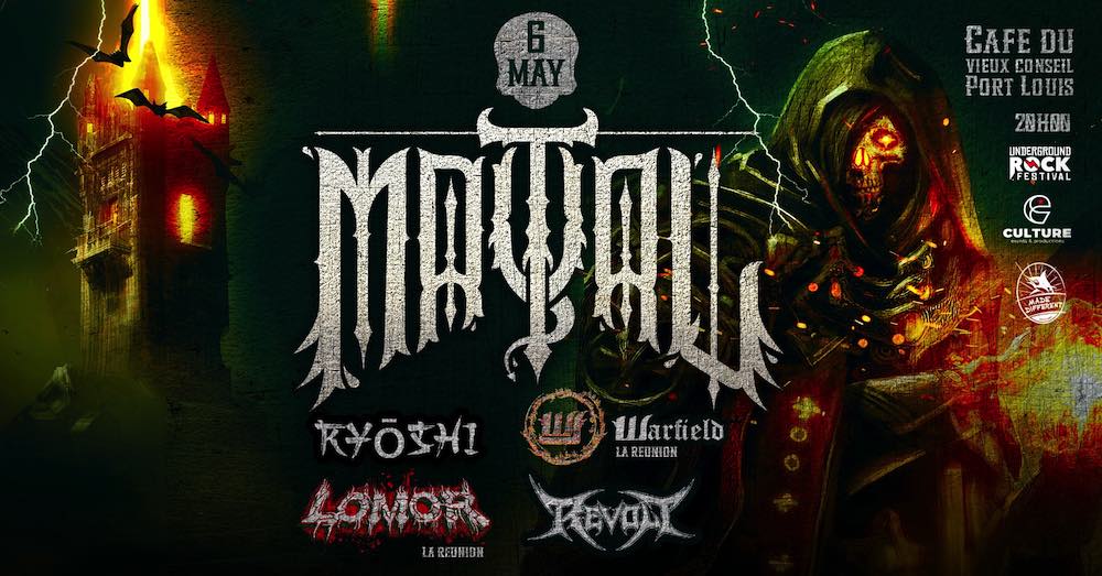 Underground Rock Festival ce 6 mai :« Maytal » mauricien et réunionnais au menu
