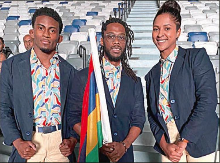 Jeux de la Francophonie – Rassemblement du Club Maurice : Le porte-drapeau et les capitaines connus