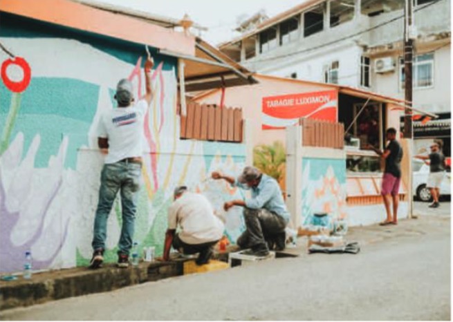 Kouler Moris : à Tamarin, explosion de couleurs et de créativité