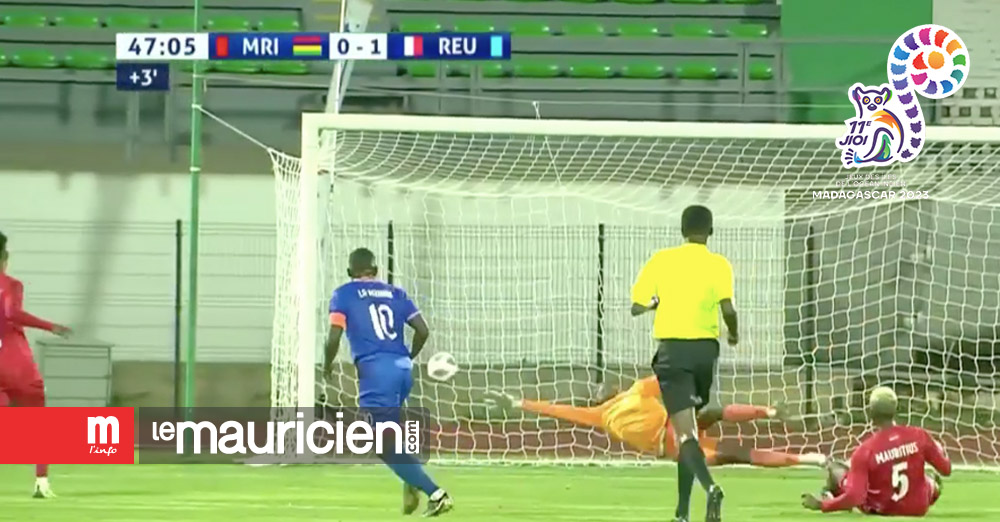JIOI-Football : La Réunion 2 vs Maurice 1 (score final)