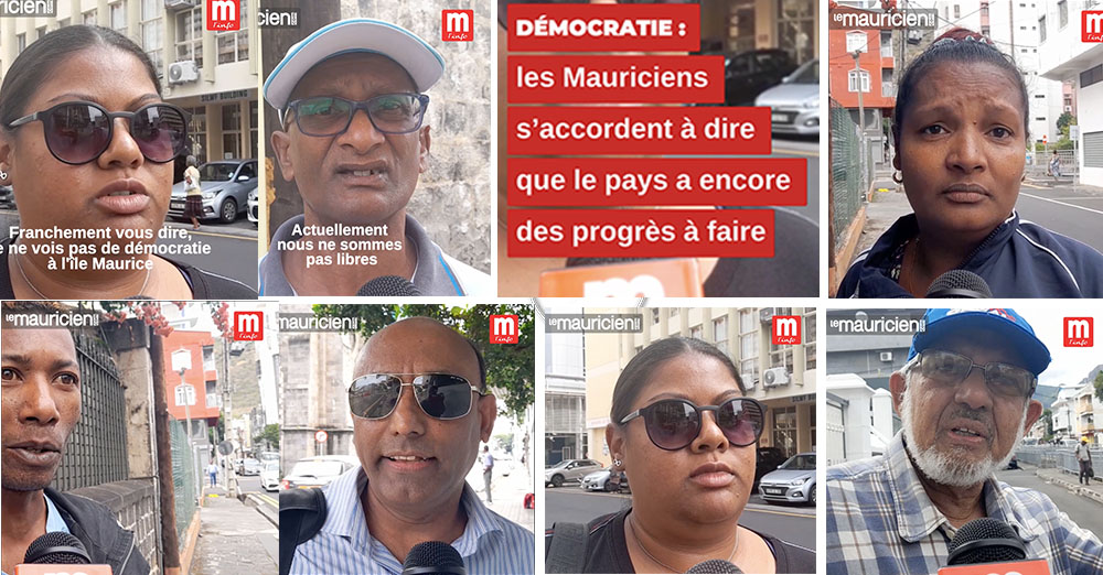 Démocratie : les Mauriciens s’accordent à dire que le pays a encore des progrès à faire
