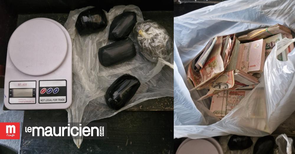 Opération de la SST : 800g de haschich et 166g de drogue synthétique saisis à Plaine-Verte
