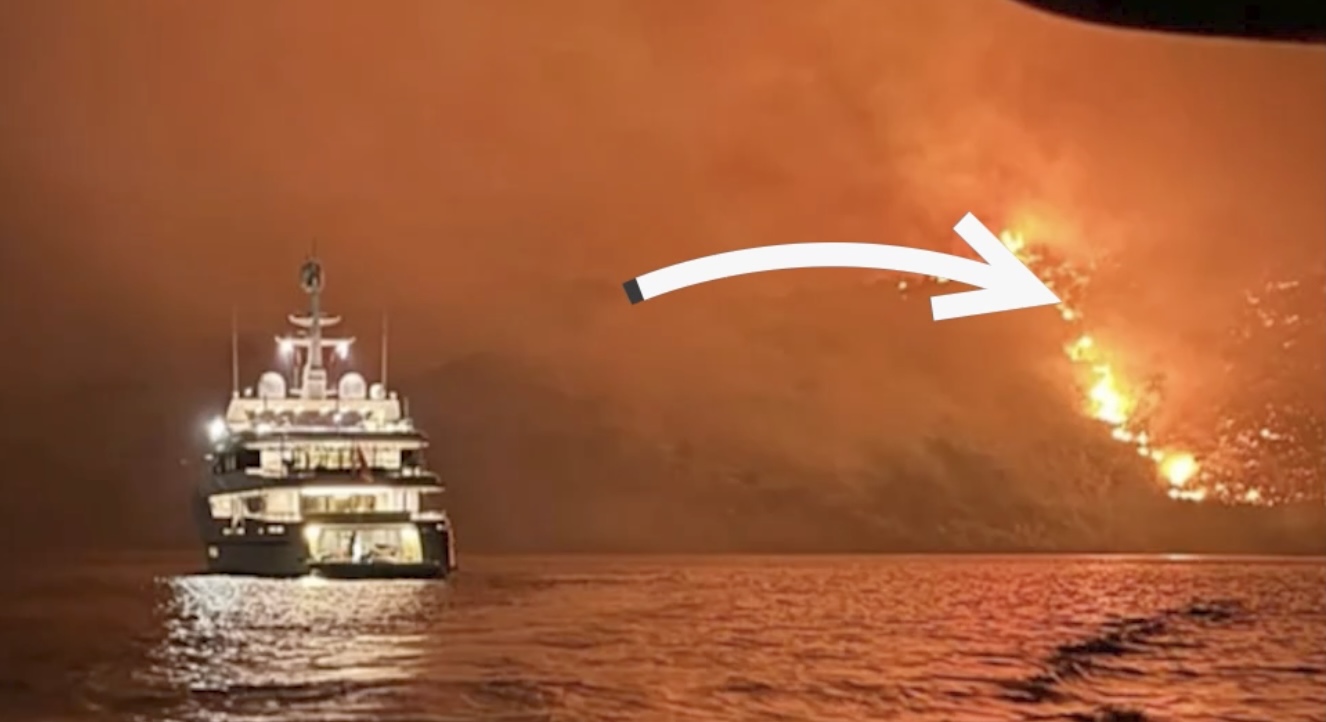 Grèce: colère après un incendie sur l’île d’Hydra déclenché par des feux d’artifice