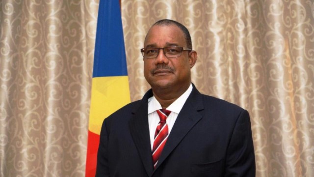 président de la République des Seychelles, Patrick Herminie.